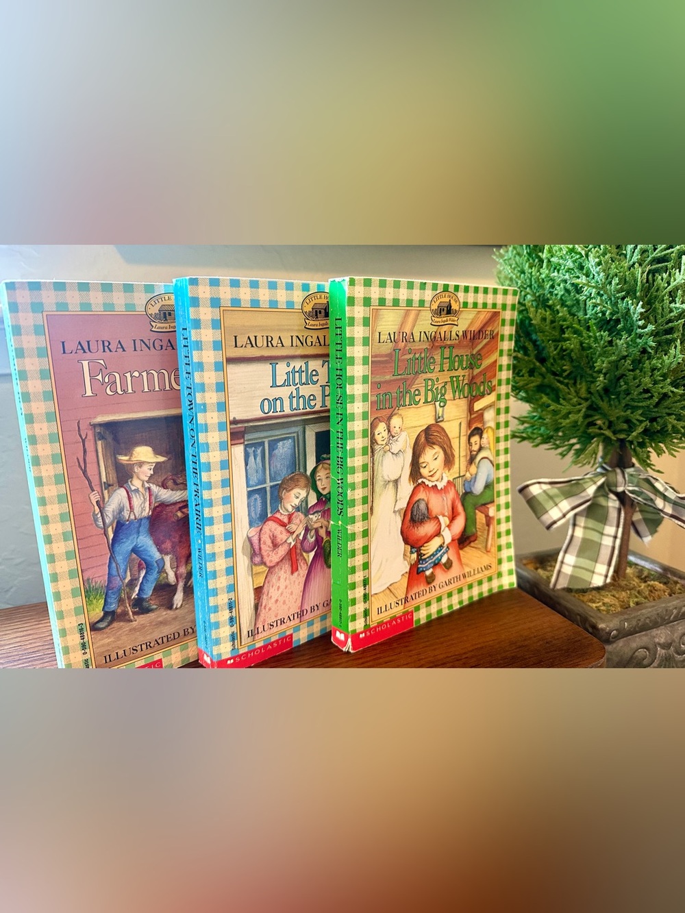 Vintage Little House Lot of 3 Scholastic 1996 Paperbacks Laura Ingalls Wilder